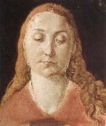 Albrecht Durer Portrait of a woman with Loose Hair oil